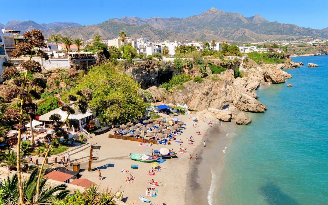 Precioso Apartamento 1 Dormitorio Con Vistas Mar Frontal Torrox Exterior photo